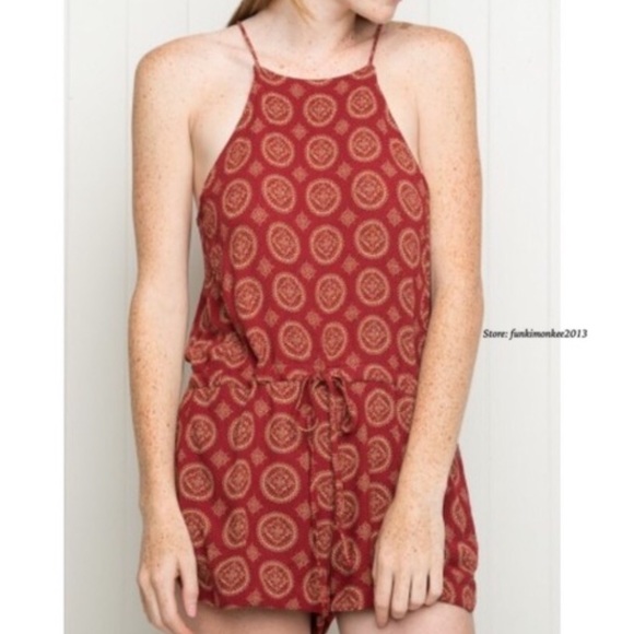 Brandy Melville Pants - Brandy Melville Alexandra Romper